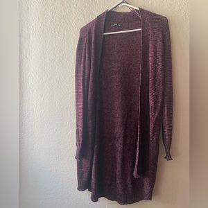 Maroon Cardigan